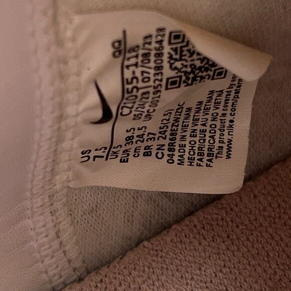 Nike Blazer '77 Vintage Mid White Pink Oxford CZ1055-118 Womens Size 7.5 - Picture 13 of 13